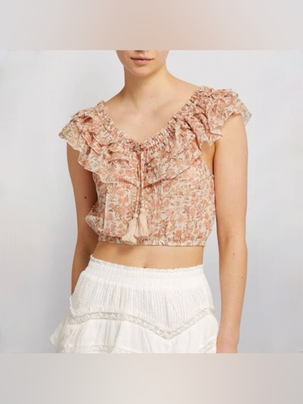 LOVESHACK FANCY Dorin crop top xl